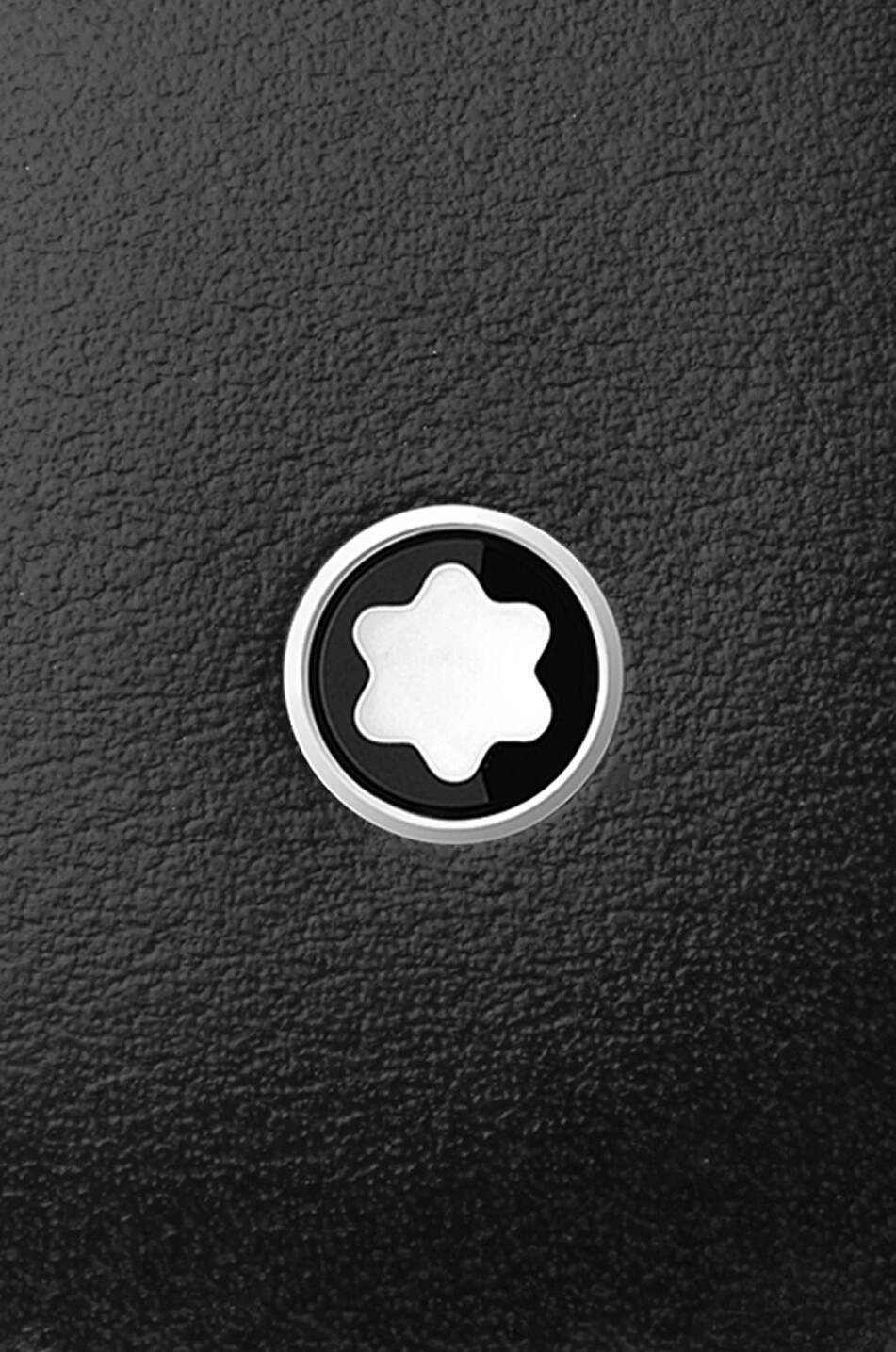 MONTBLANC Schlüsselring aus Leder Meisterstück Black Herren SCHWARZ 3