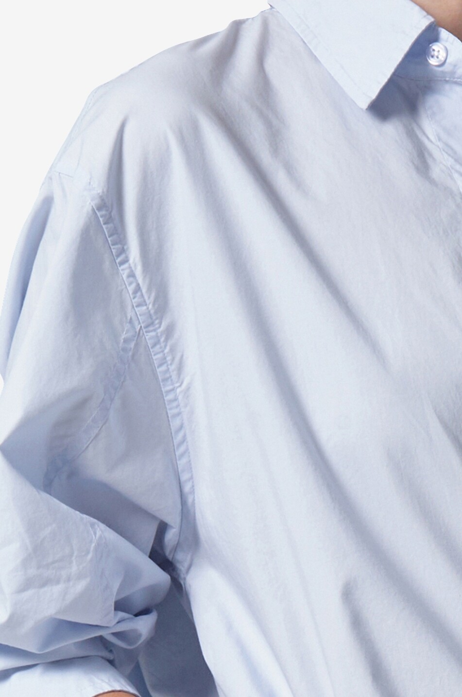 CITIZENS OF HUMANITY Kayla cotton shirt Women LIGHT BLUE 5