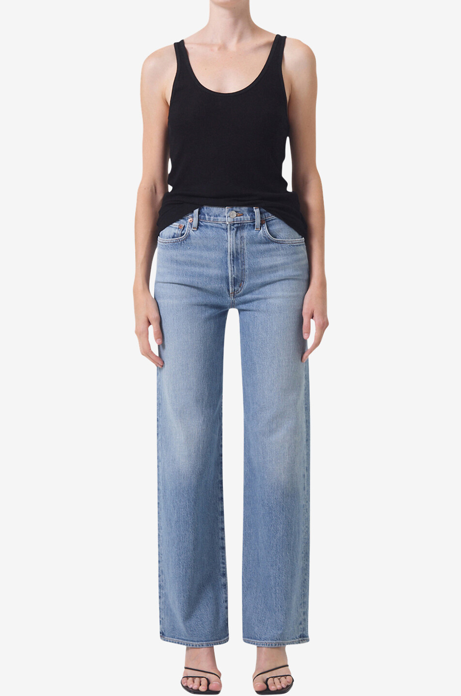 Jeans mit geradem Bein Harper Flash