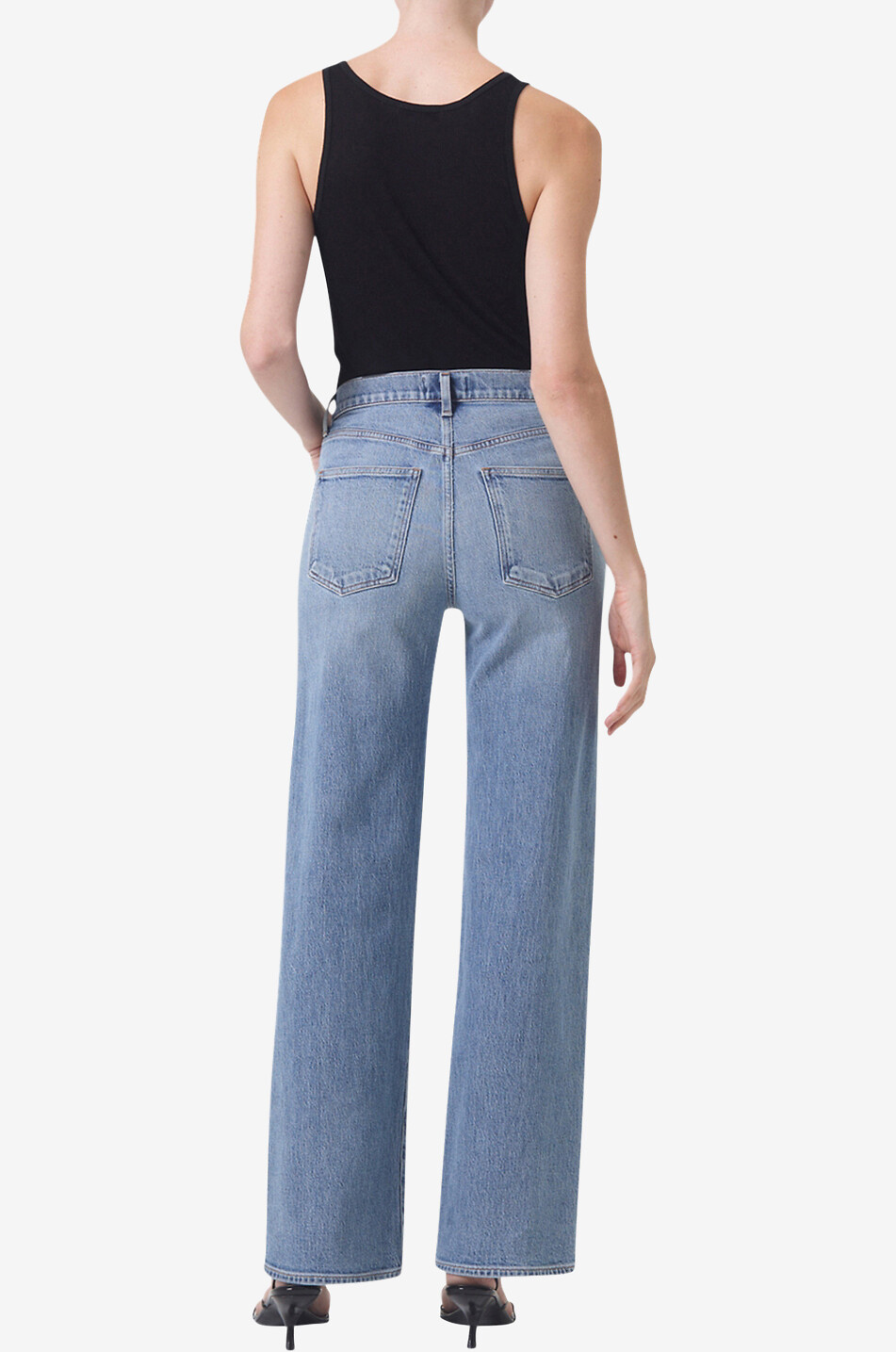 AGOLDE Jeans mit geradem Bein Harper Flash Damen BLAU 5