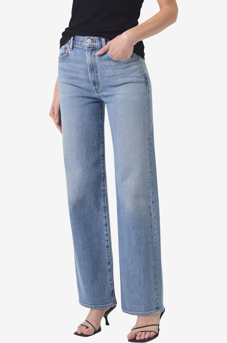 AGOLDE Jeans mit geradem Bein Harper Flash Damen BLAU 2