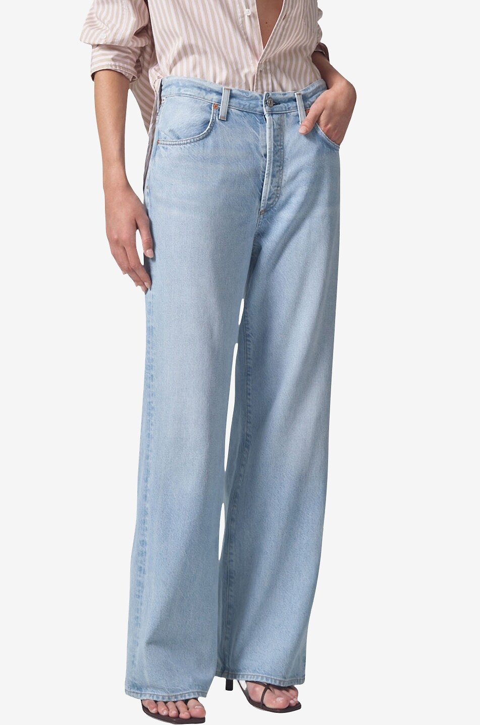 Jeans mit weitem Bein Annina Alemayde