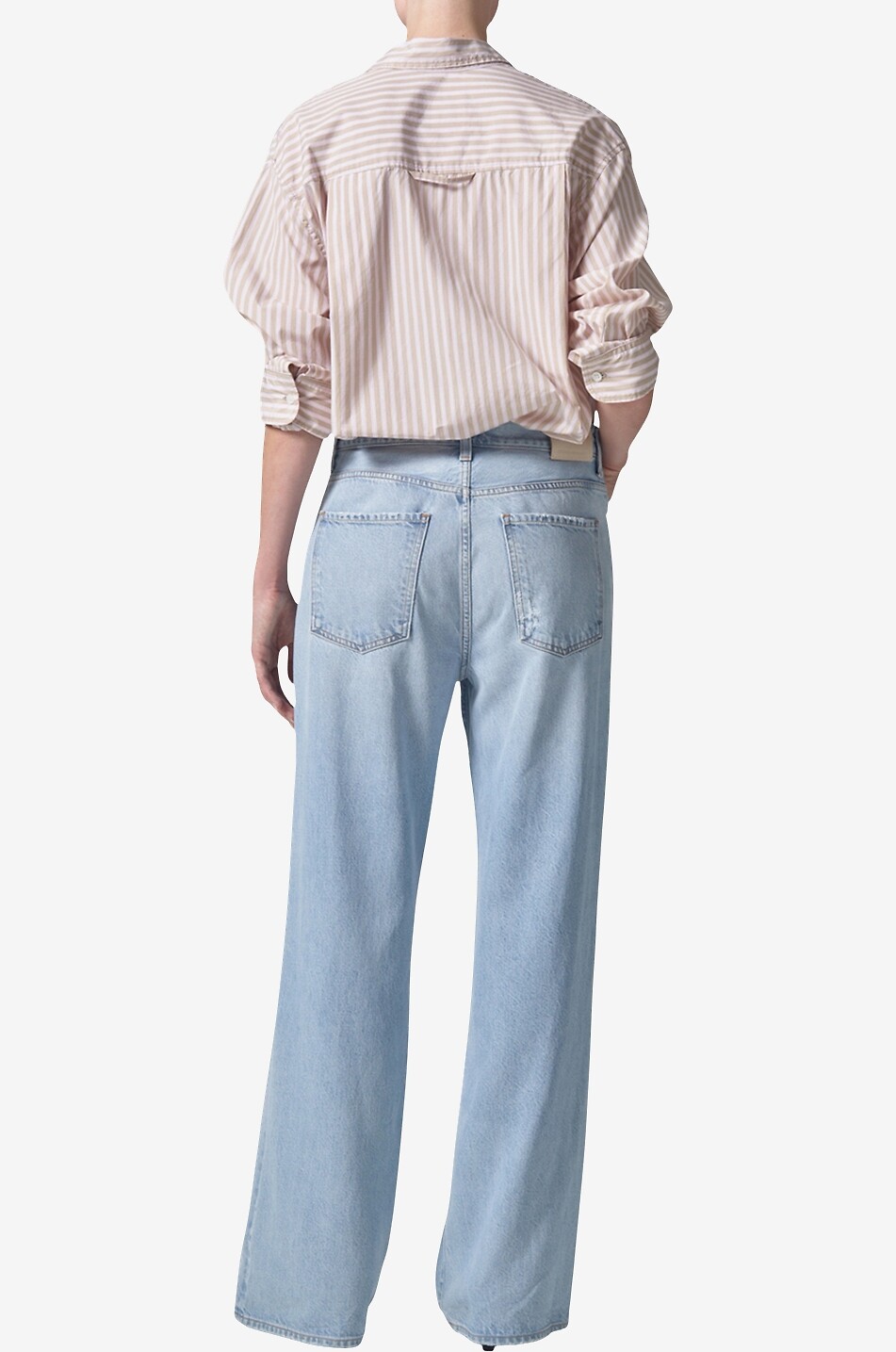 Jeans mit weitem Bein Annina Alemayde