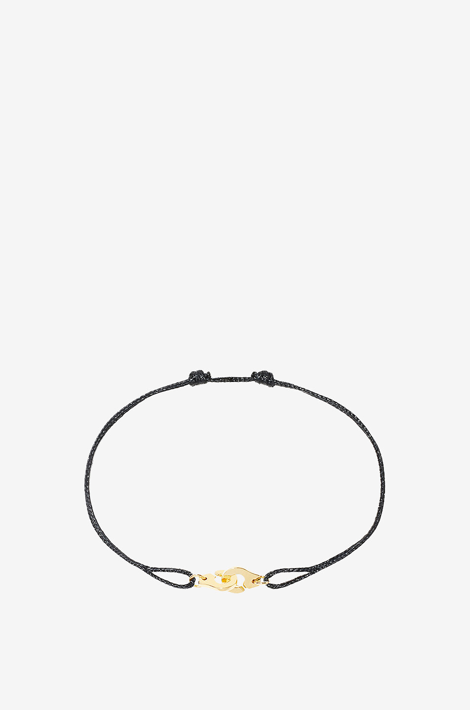 DINH VAN Bracelet sur cordon détail or jaune Menottes R6.5 Femme DORE 1