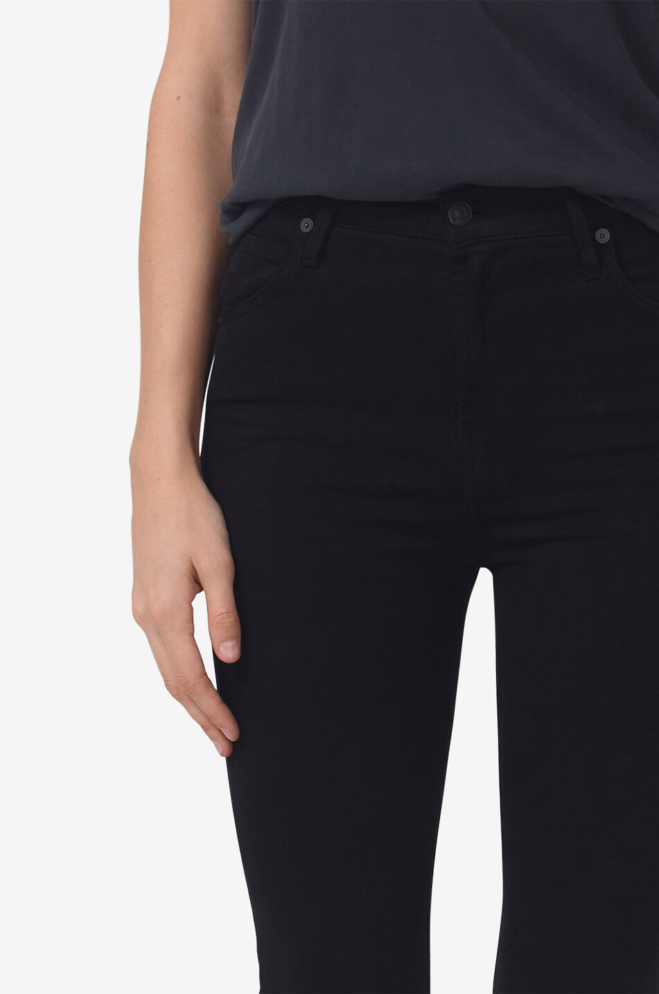 CITIZENS OF HUMANITY Chrissy High Rise skinny jeans Women BLACK 7