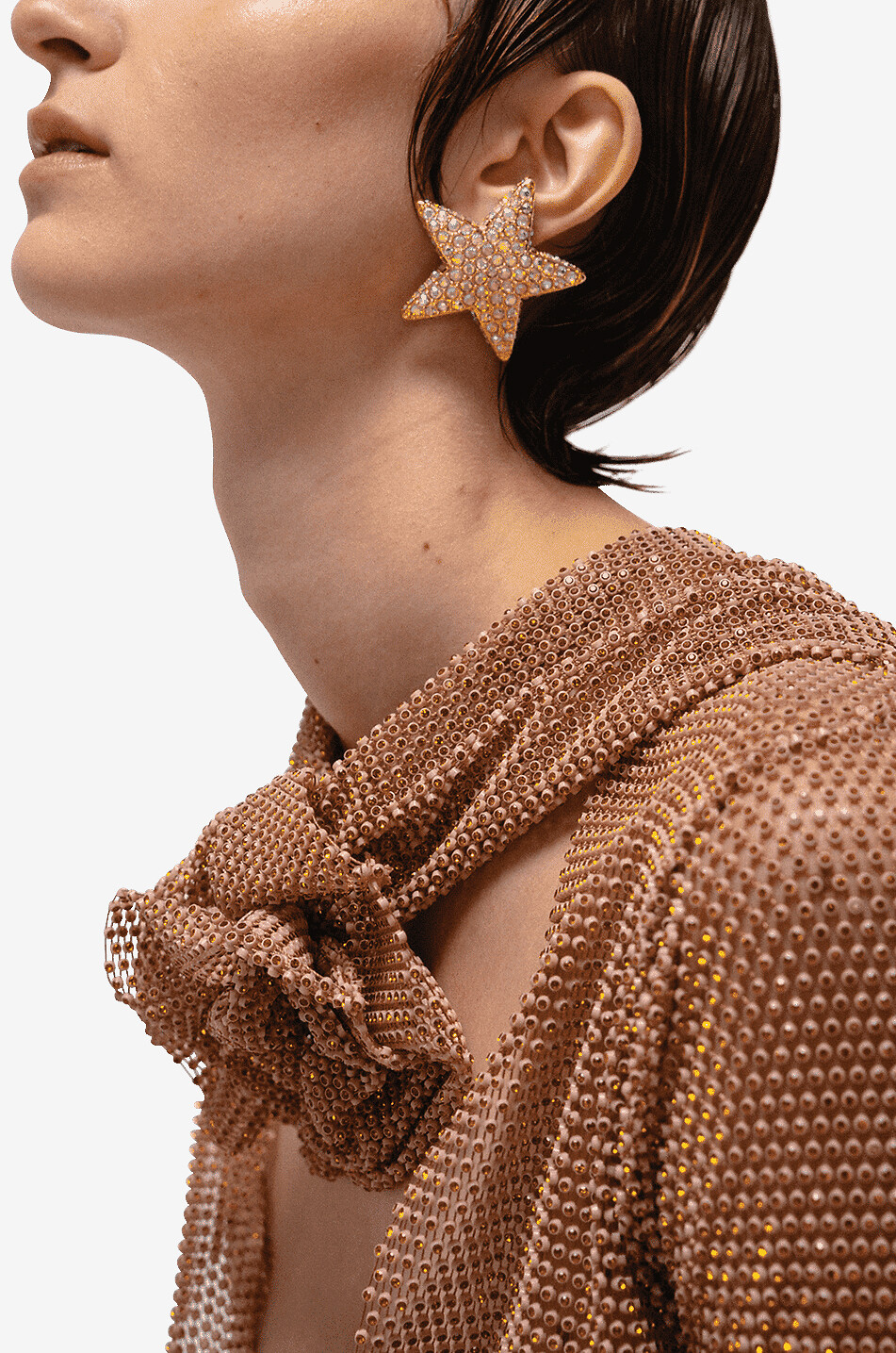 Clips d'oreilles irisés Honey Rider Gold