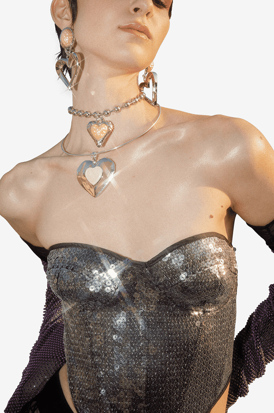 JULIETTA Clips d'oreilles pendantes Sally Ride Femme DORE 2