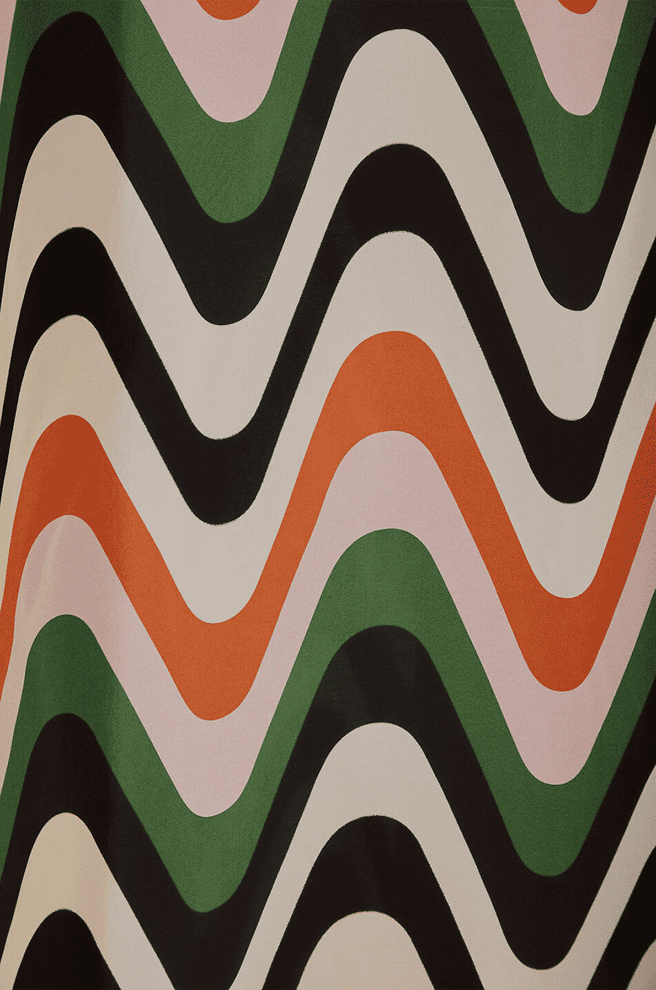 Fliessender Midirock Wave Gradient