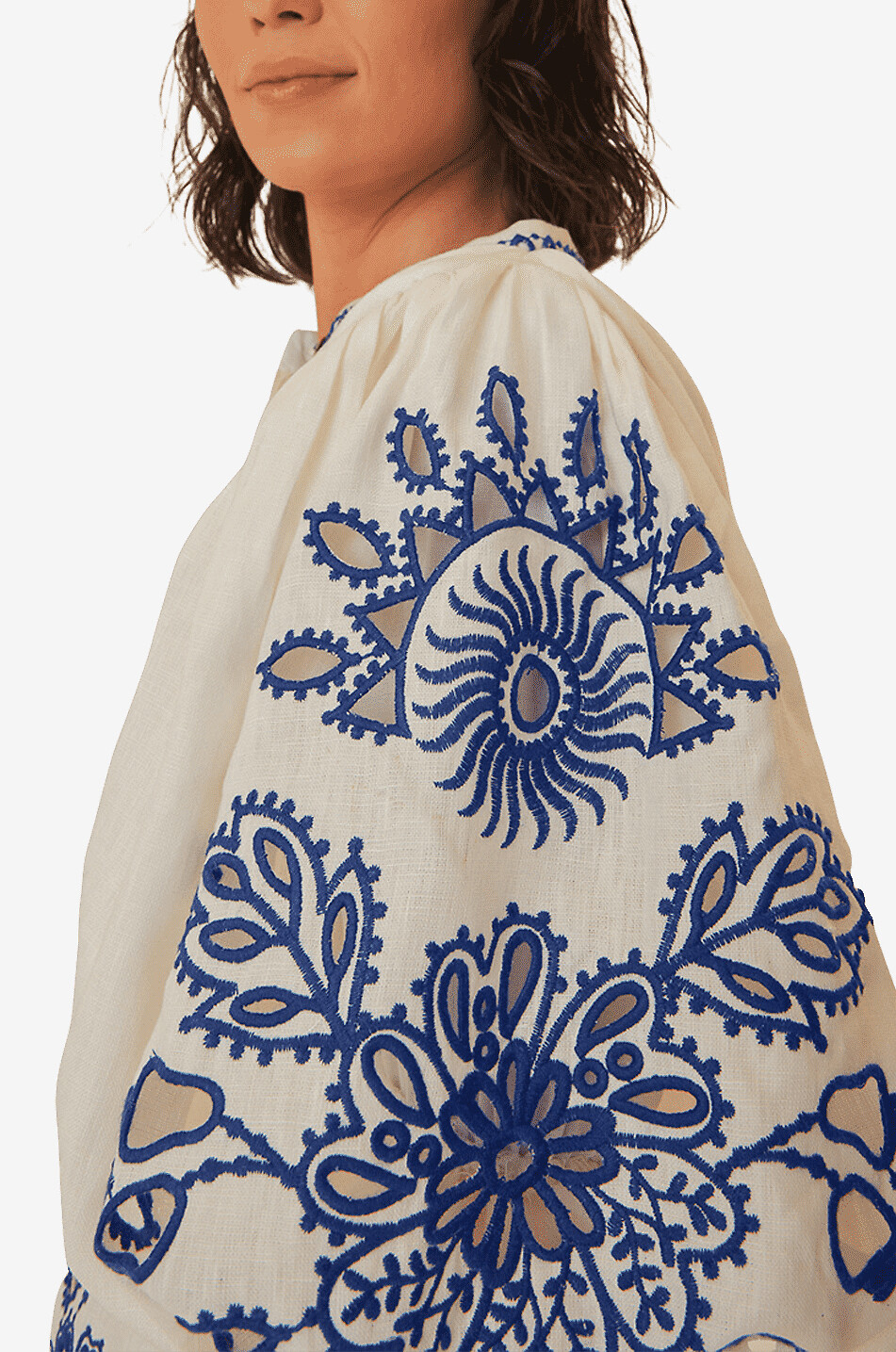 Robe courte White Richelieu Euroflax