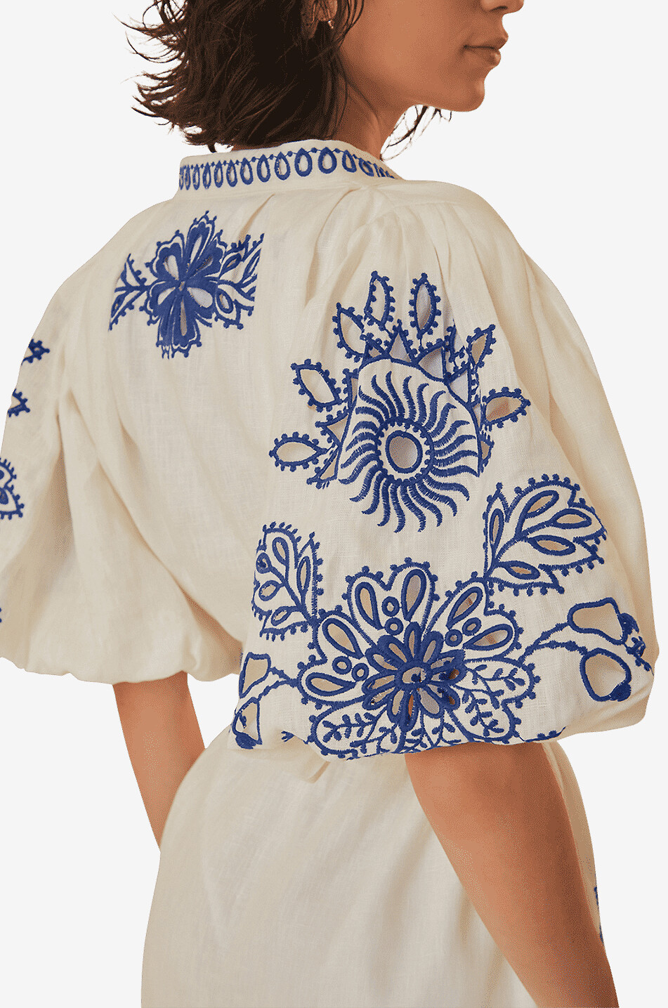 Robe courte White Richelieu Euroflax