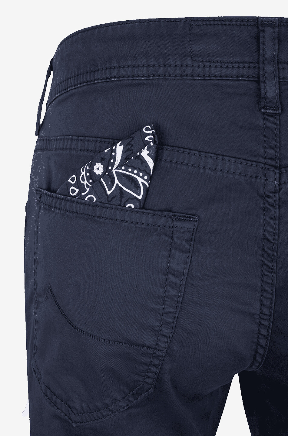 JACOB COHEN Bard cotton straight-leg jeans Men DARK BLUE 3