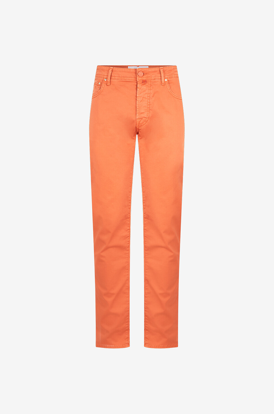 JACOB COHEN Bard cotton straight-leg jeans Men MEDIUM ORANGE 1