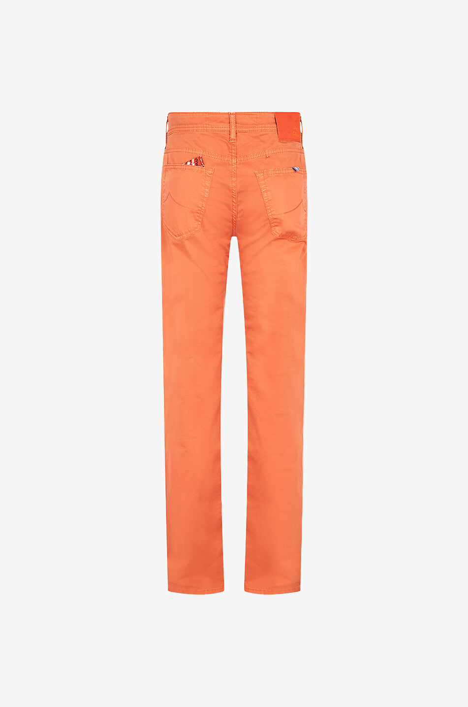 JACOB COHEN Bard cotton straight-leg jeans Men MEDIUM ORANGE 2