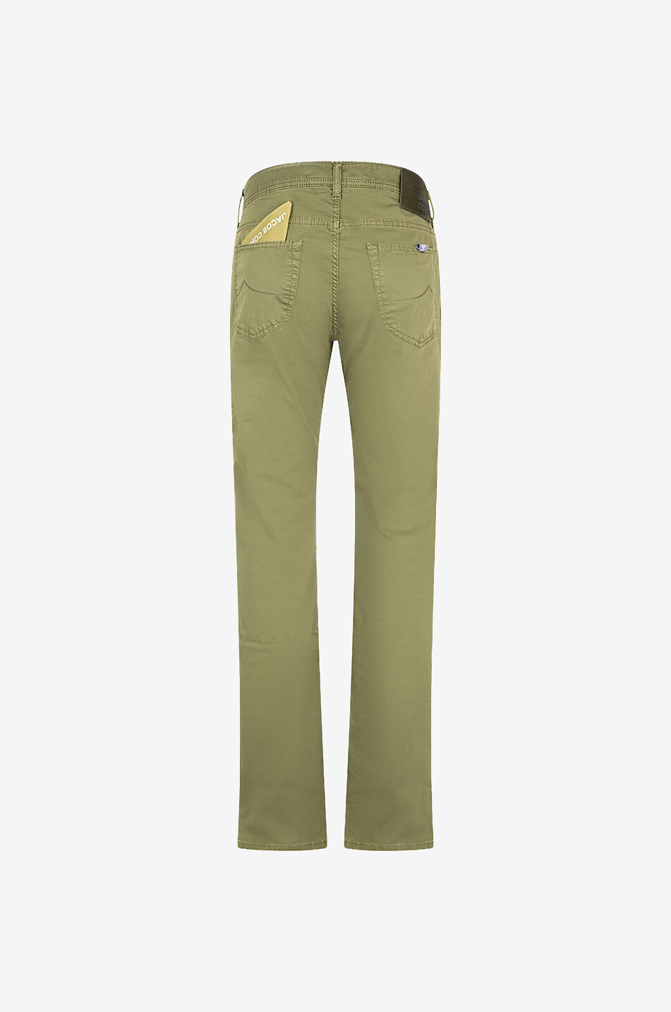 JACOB COHEN Bard cotton straight-leg jeans Men MEDIUM GREEN 2
