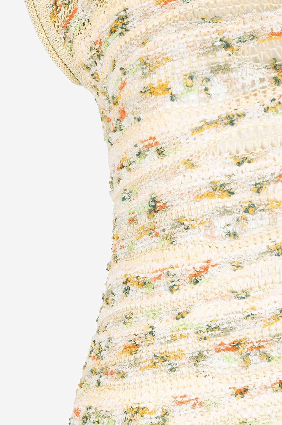Dune long cotton blend dress
