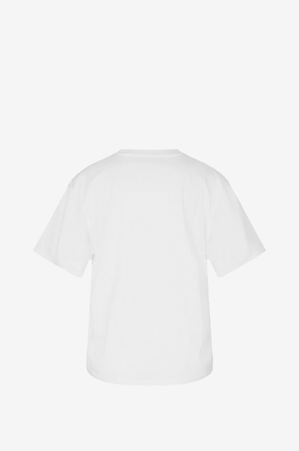 LOULOU STUDIO Telanto cotton short-sleeved T-shirt Women WHITE 2