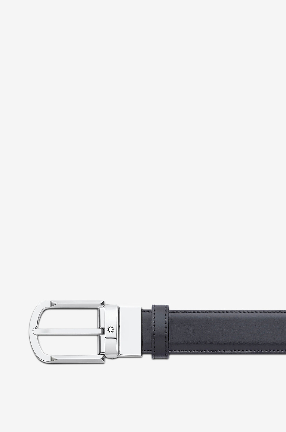 MONTBLANC Glattleder-Wendegürtel in Braun und Schwarz Herren SCHWARZ 2