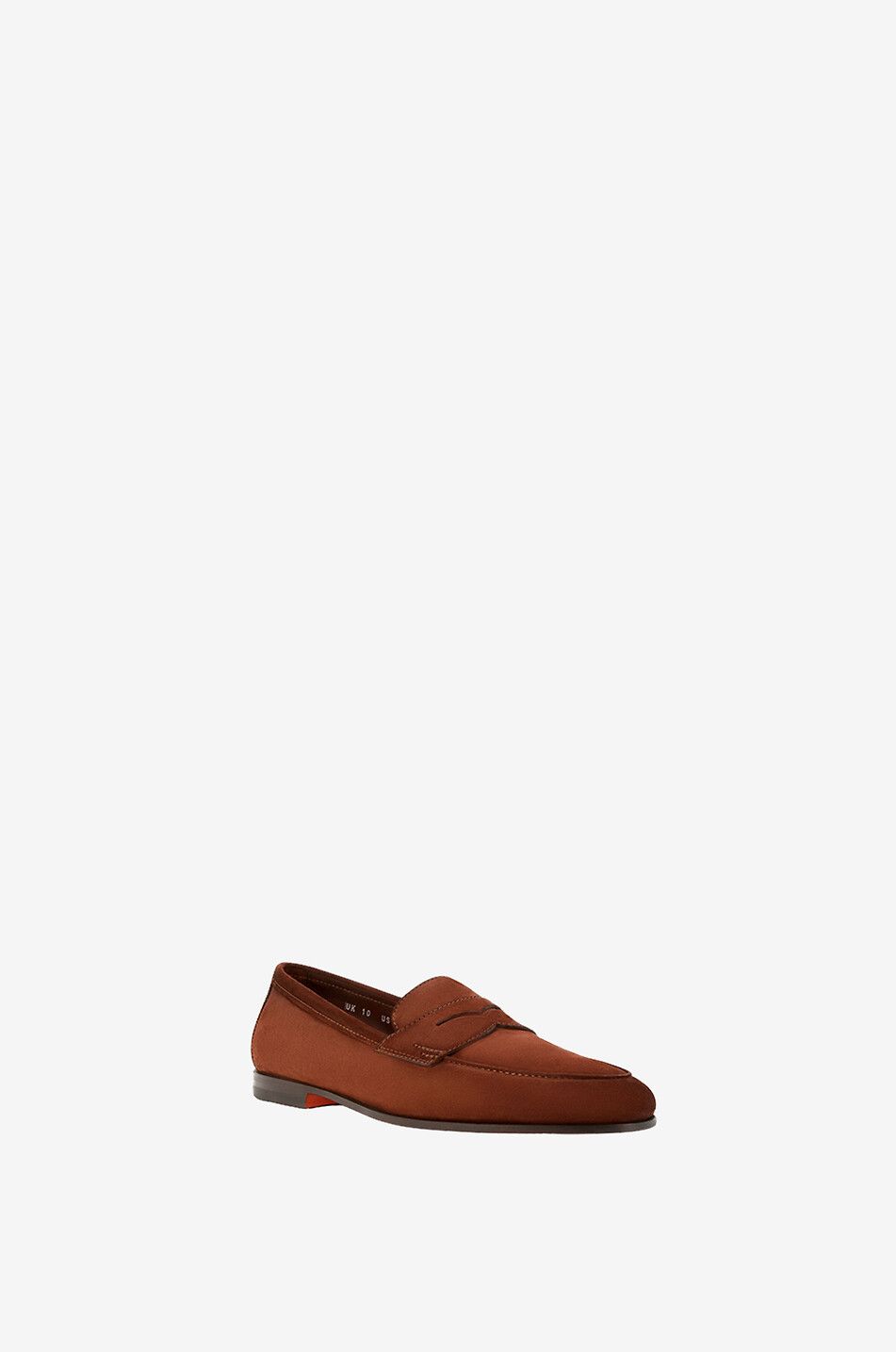 Penny lightweight suede loafers