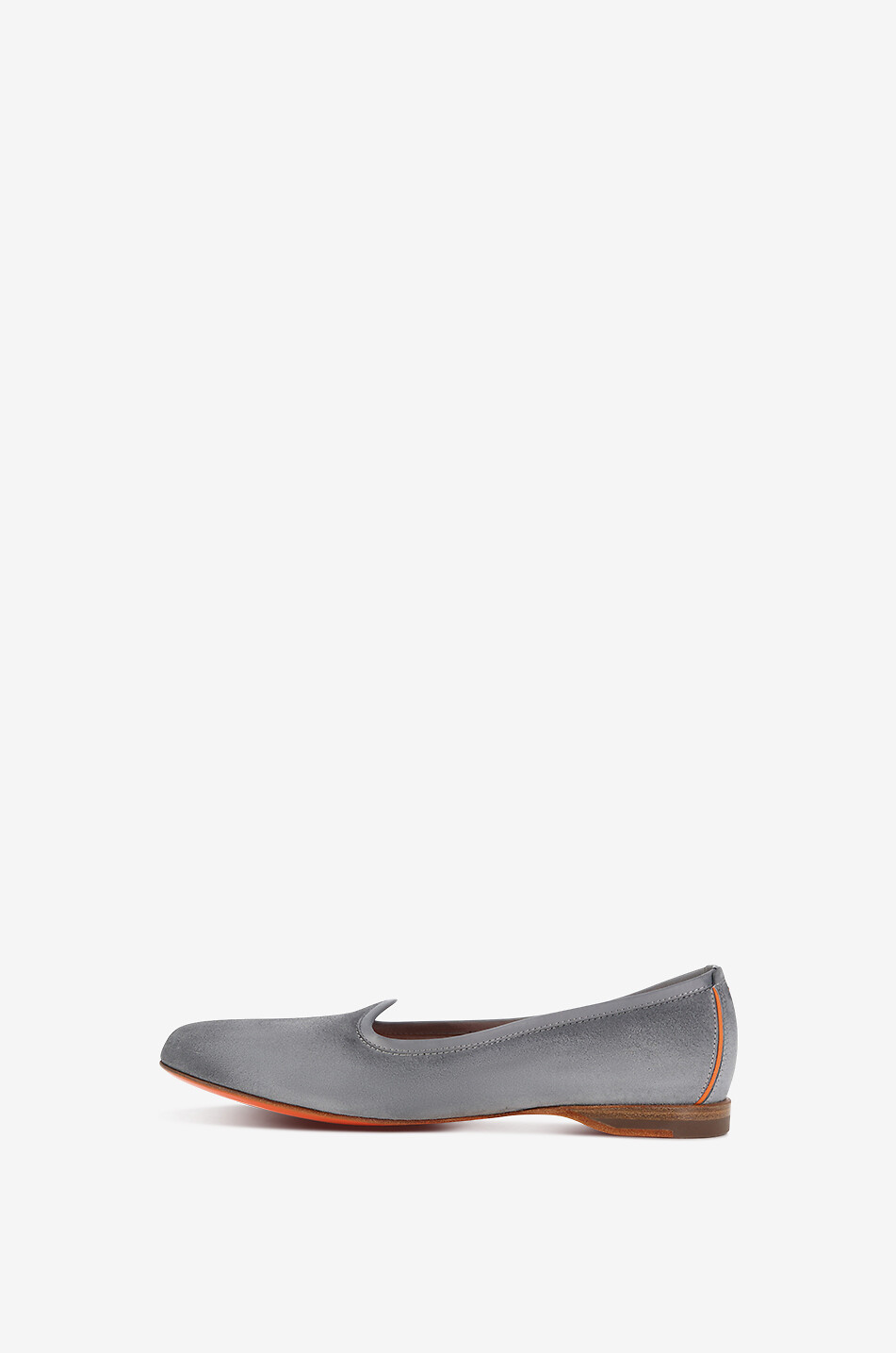 Ballerines double boucle en daim Andrea