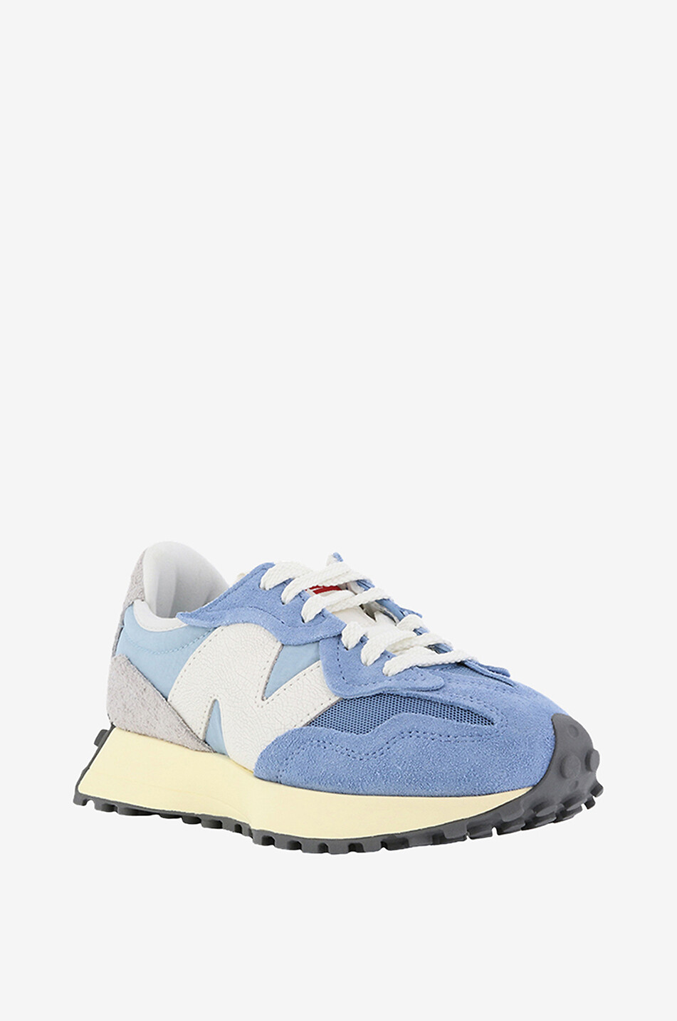 NEW BALANCE Baskets basses en daim 327 Femme BLEU 1