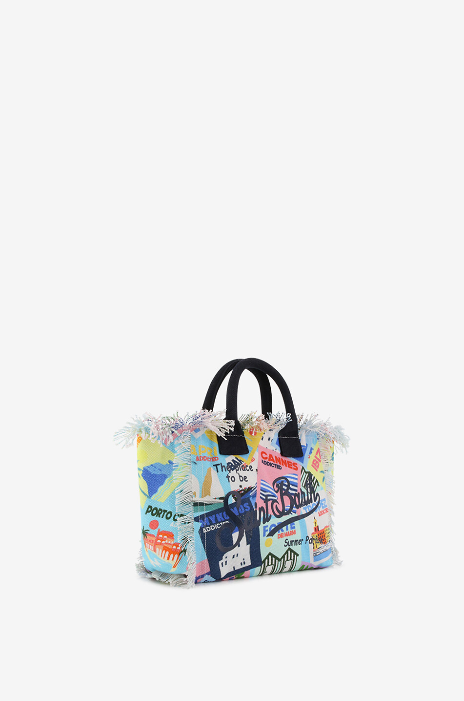 MC2 SAINT BARTH Colette cotton tote bag Women MULTI COLOURED 2