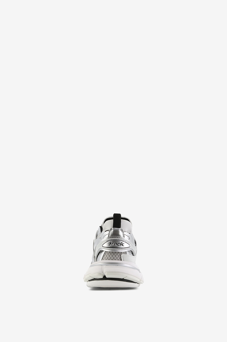 BALENCIAGA Track mesh sneakers with metallic details Women GREY 4