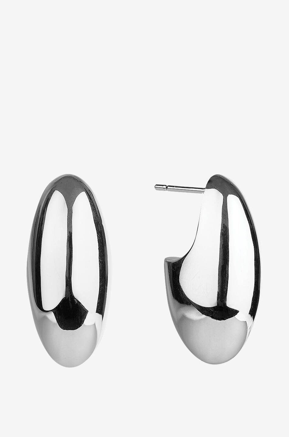 Ohrringe aus Silber Pebble