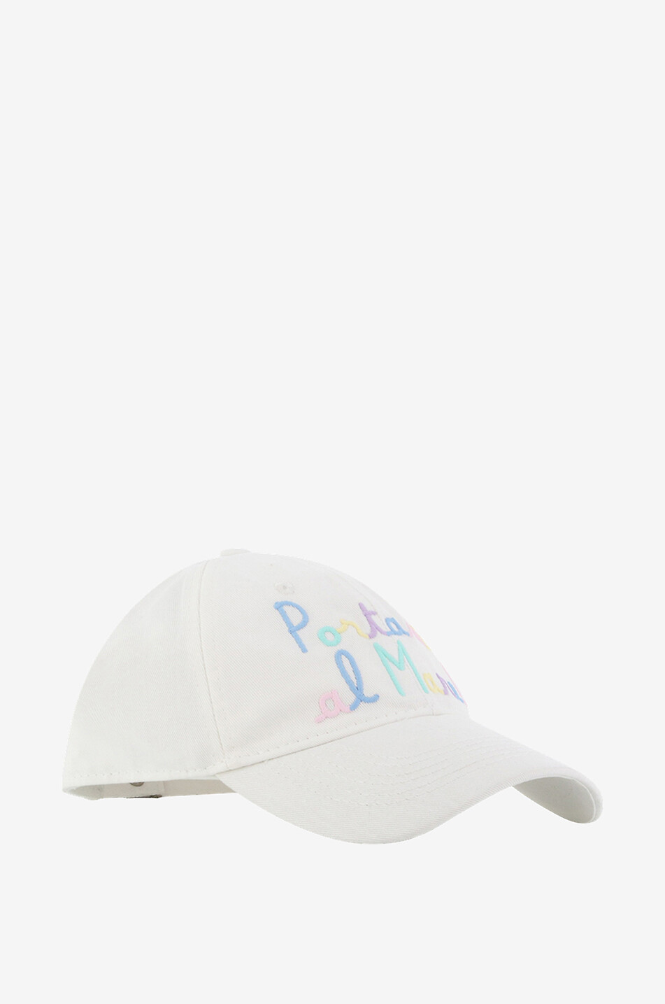 MC2 SAINT BARTH Casquette en coton Catcher Portami Al Mare! Femme BLANC 2