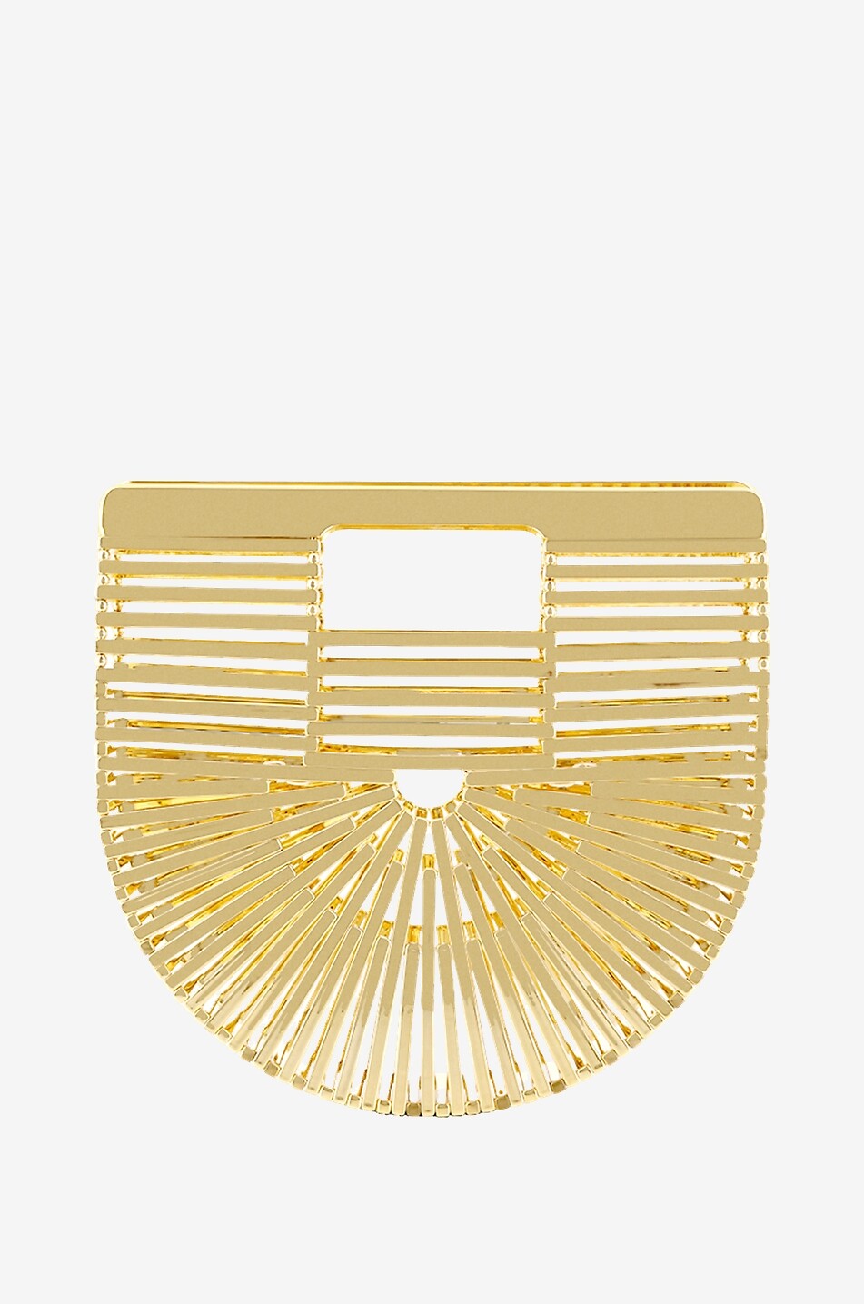CULT GAIA Gaia's Ark Mini brass effect mini bag Women GOLDEN 1