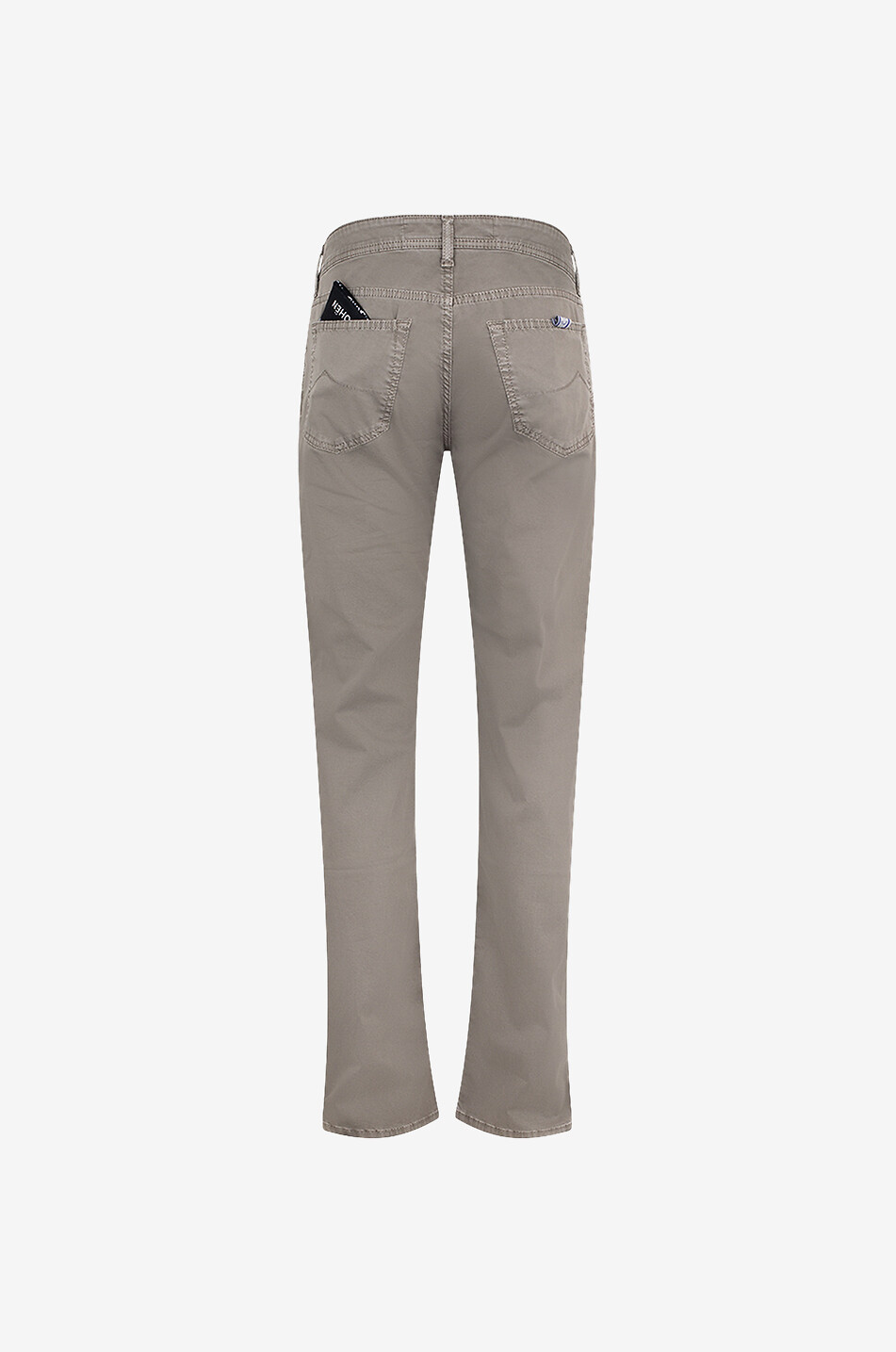 JACOB COHEN Bard cotton straight-leg jeans Men BROWN 2