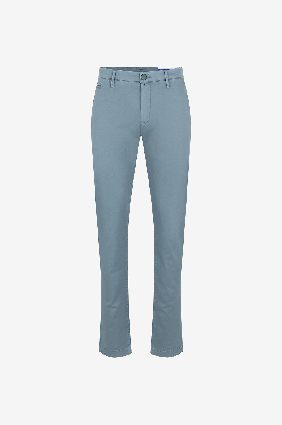 JACOB COHEN Bobby cotton and lyocell chno trousers Men MEDIUM BLUE 1