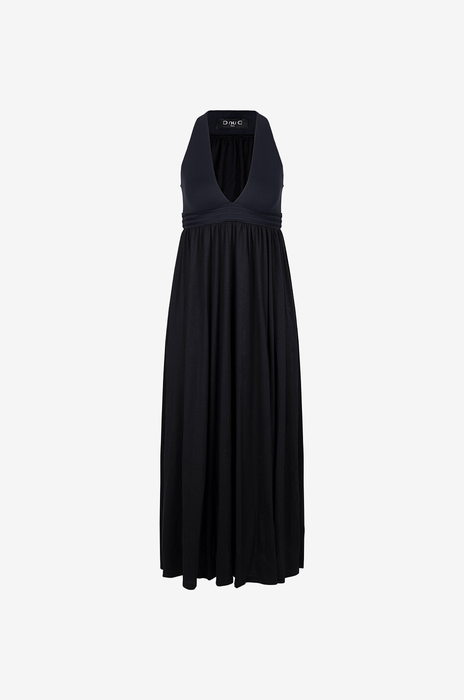 DNUD Strandkleid aus Lyocell und Baumwolle Hobby Damen SCHWARZ 1