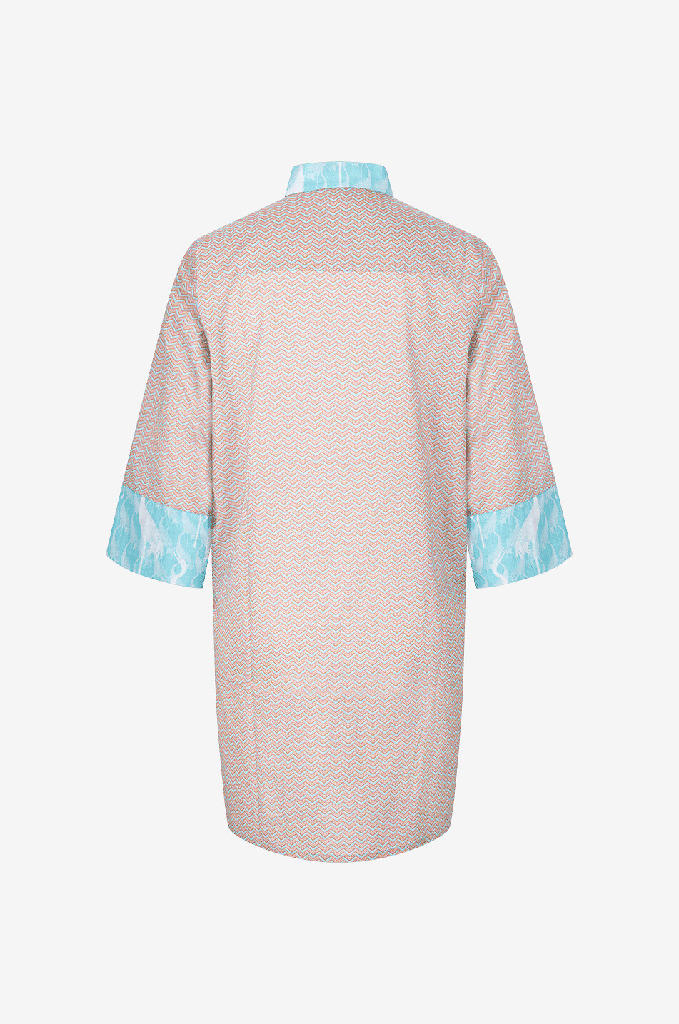 Mios short cotton beach shirt dress