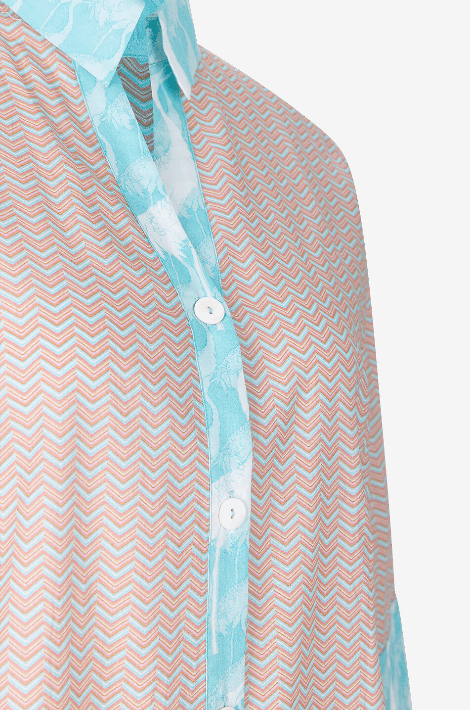 Mios short cotton beach shirt dress
