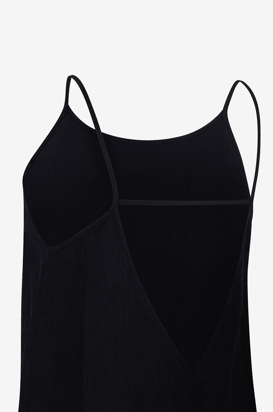 ARKITAIP Gerda ruffled linen slip dress Women BLACK 3