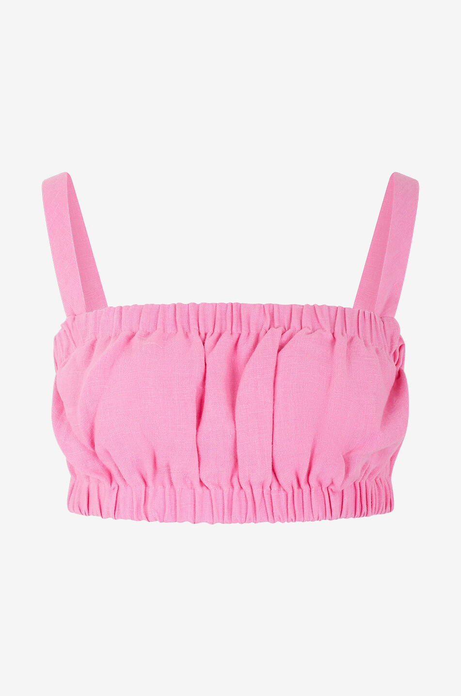Top brassière en lin Mila