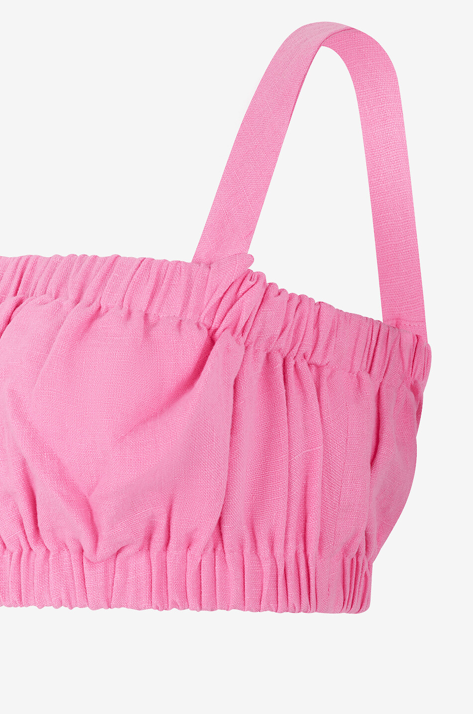 ARKITAIP Top brassière en lin Mila Femme ROSE CLAIR 4