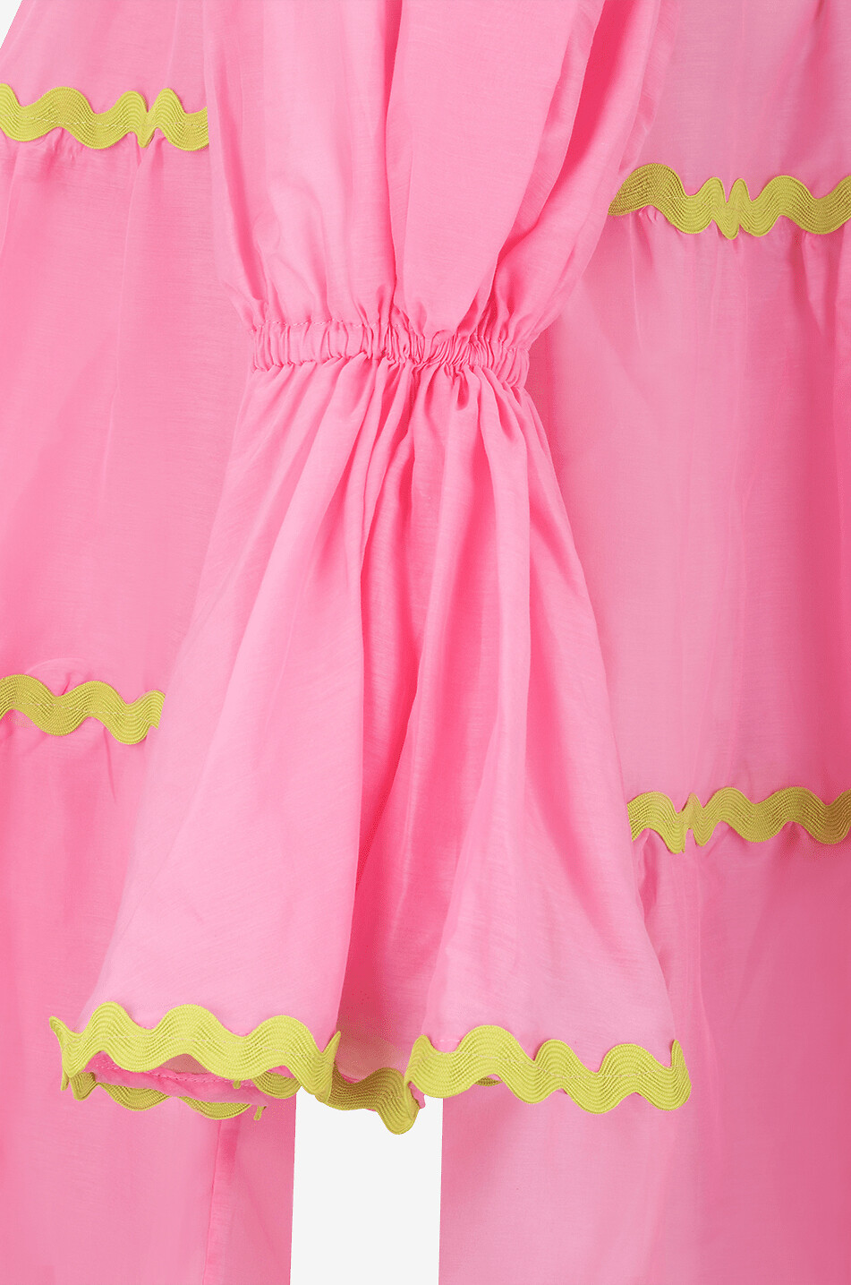 Robe tunique en organza Amorgos