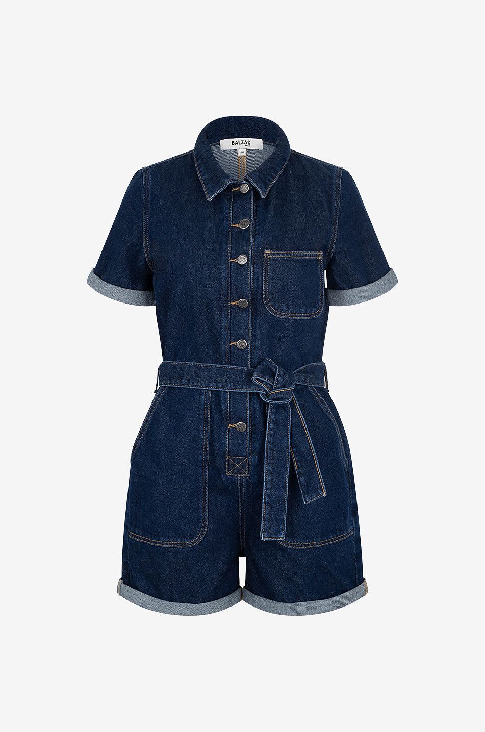 Parisian denim playsuit online