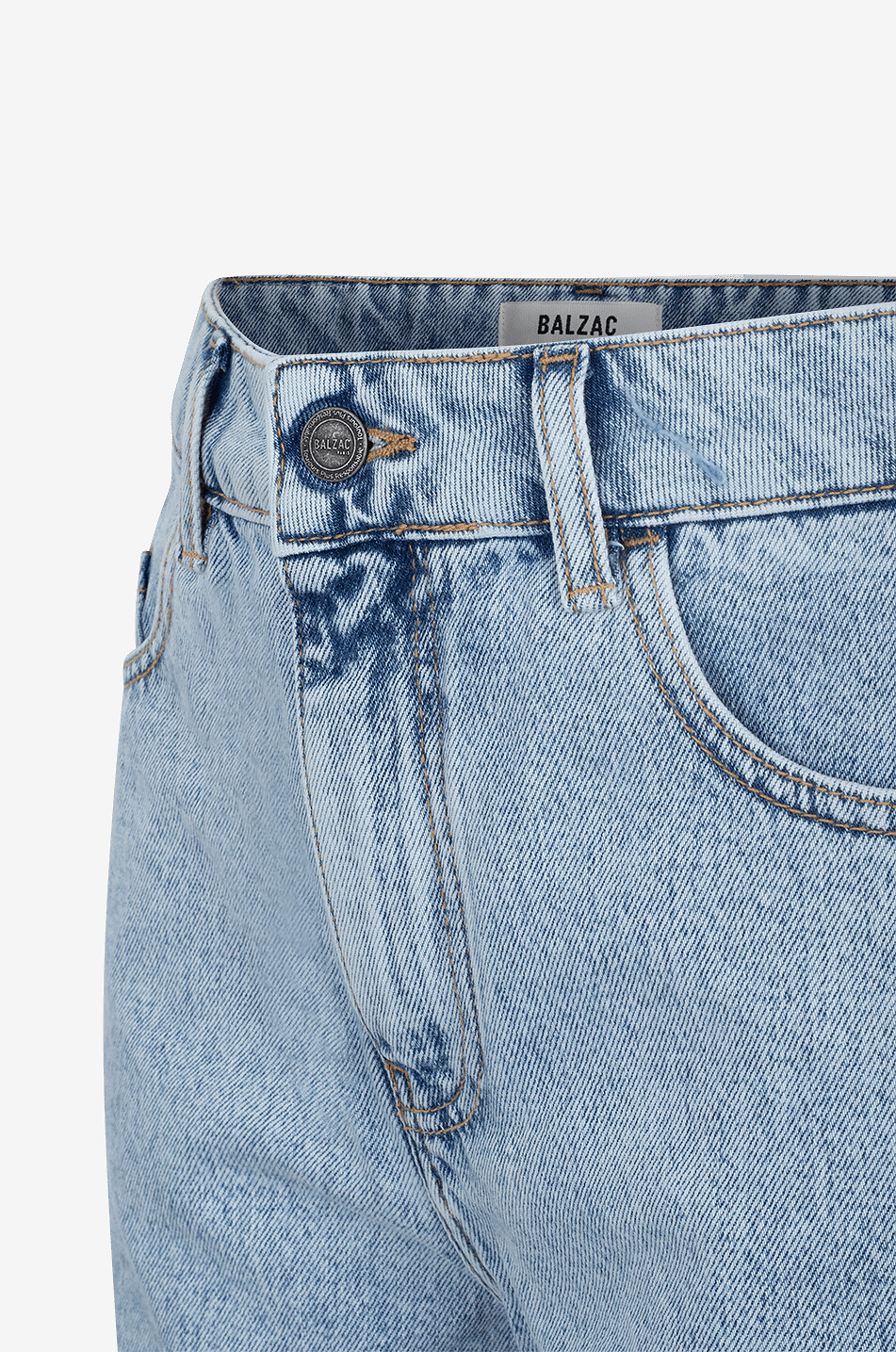BALZAC PARIS Short en denim Triomphe Femme BLEU CLAIR 4