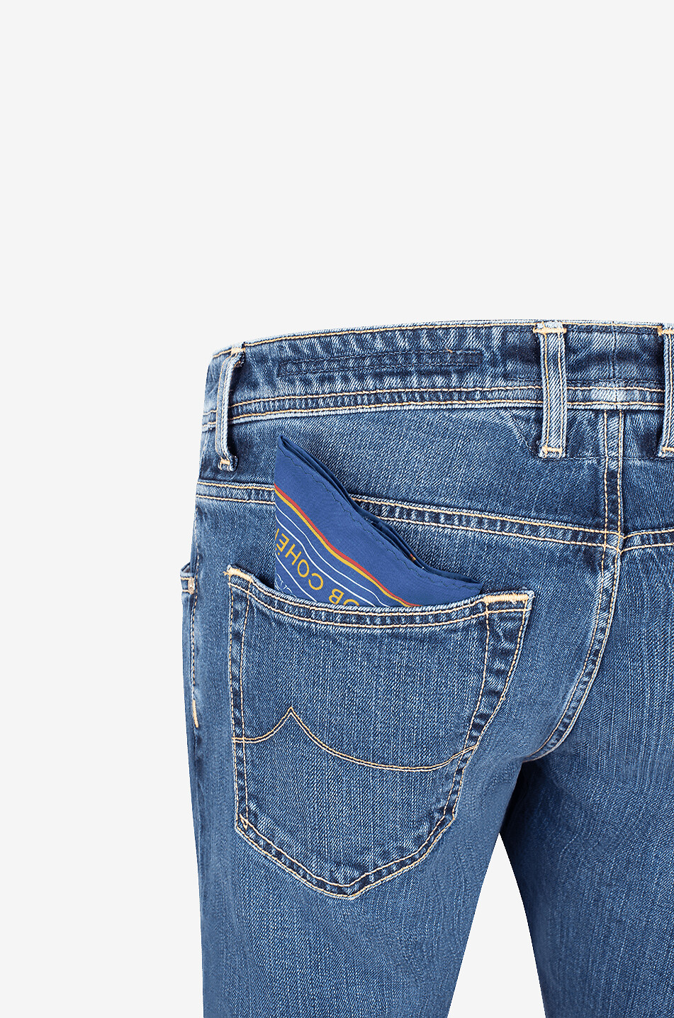 Nick cotton straight-leg jeans