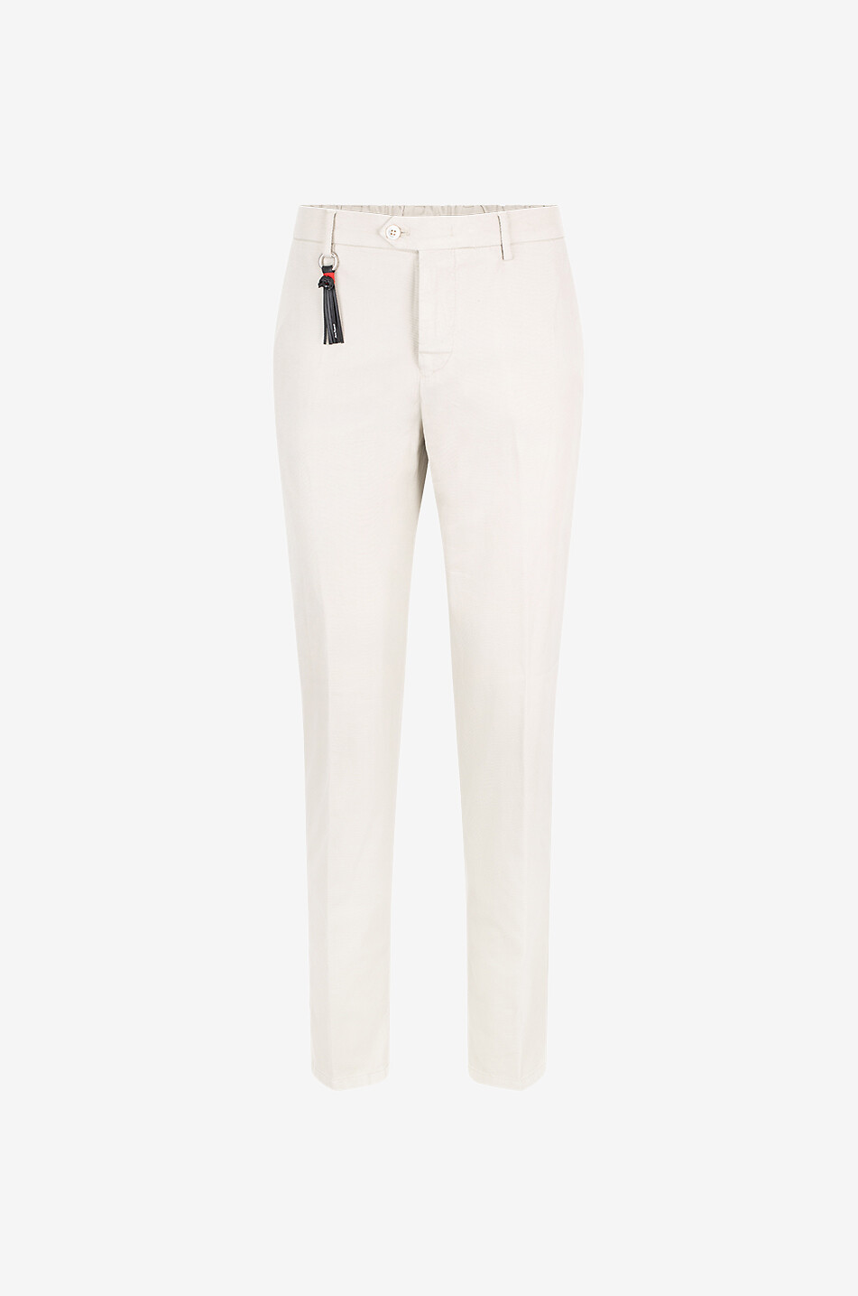 Pantalon en coton soie et cachemire Evo