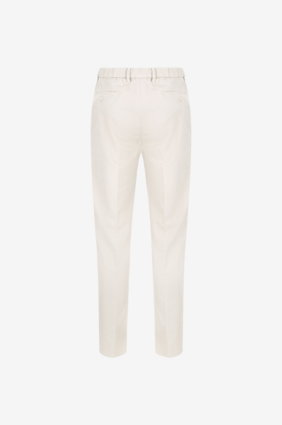 Pantalon en coton soie et cachemire Evo