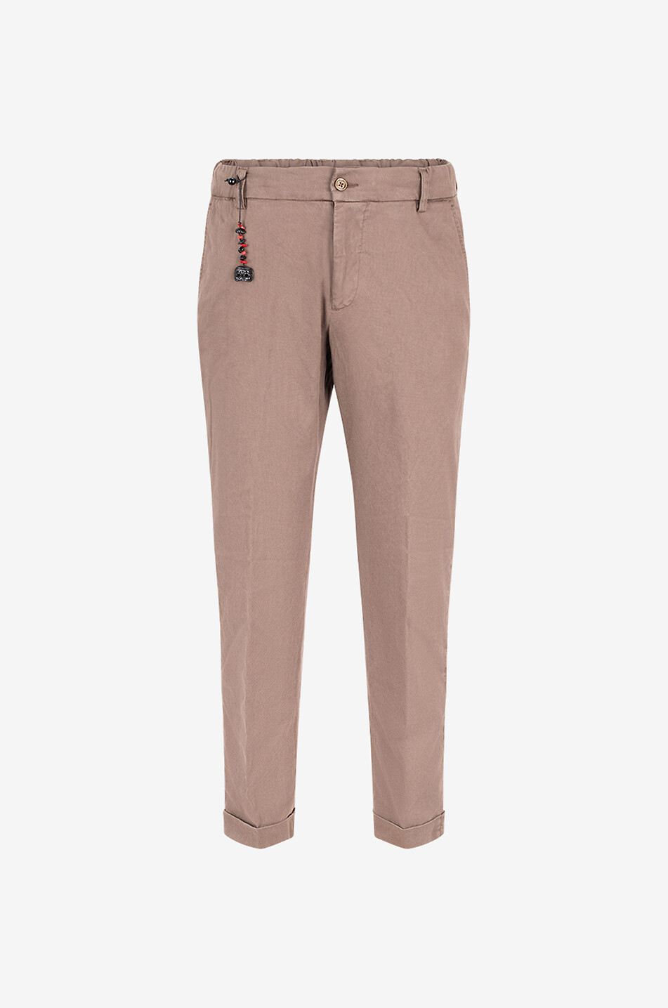 Keilhose aus Lyocell und Baumwolle Manu