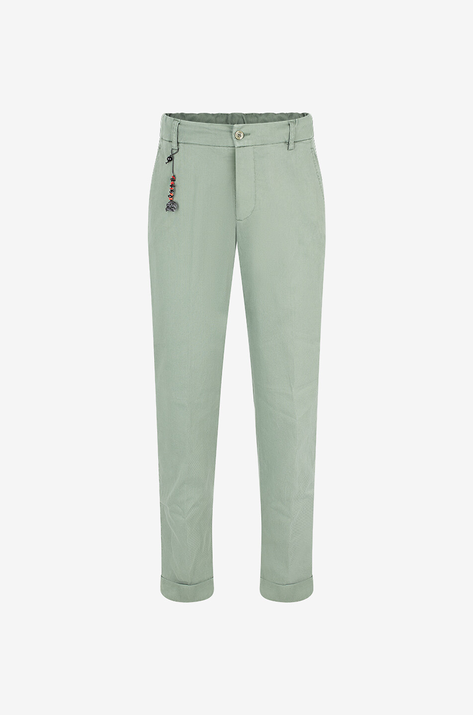 Keilhose aus Lyocell und Baumwolle Manu