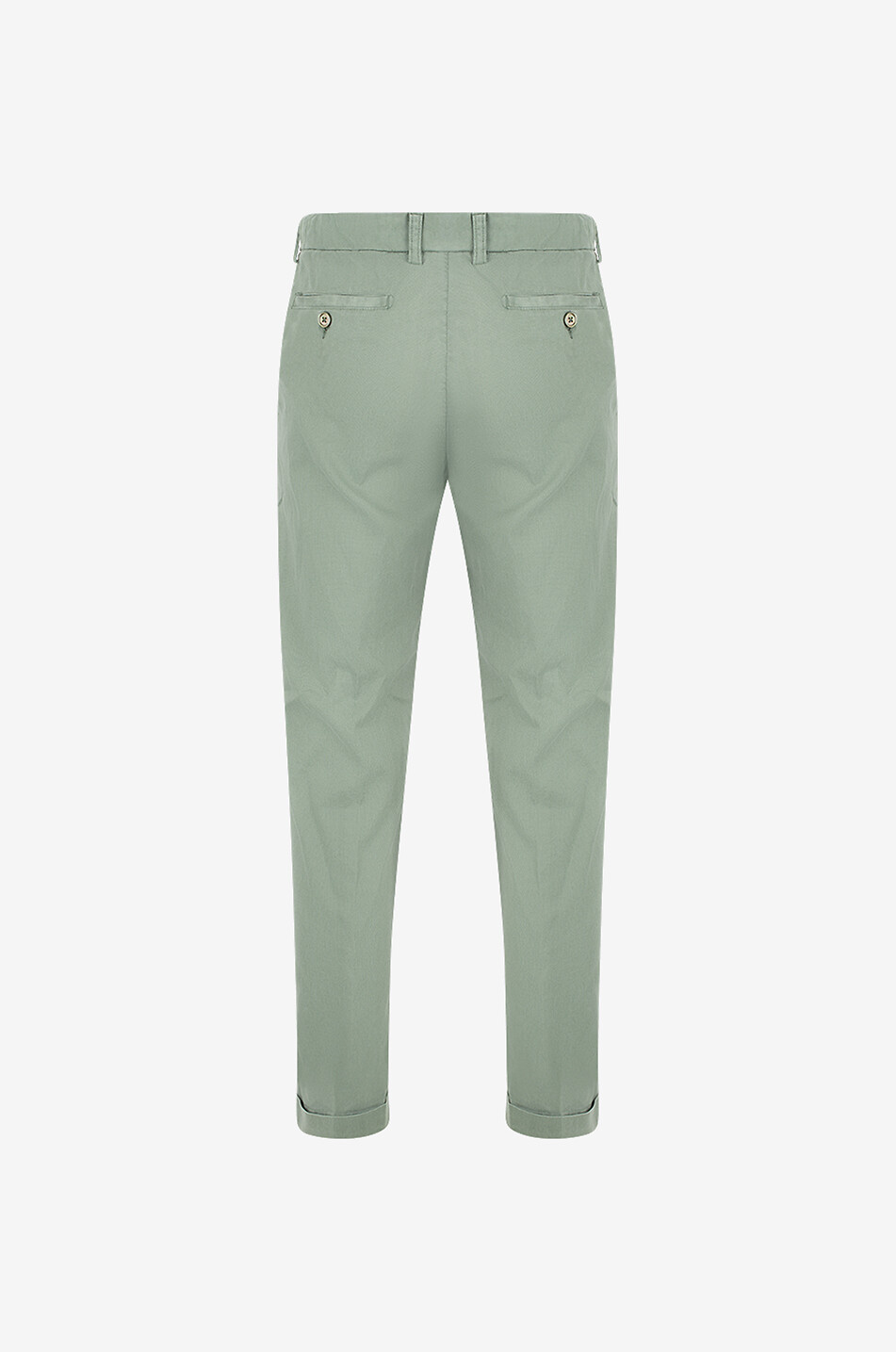 Keilhose aus Lyocell und Baumwolle Manu