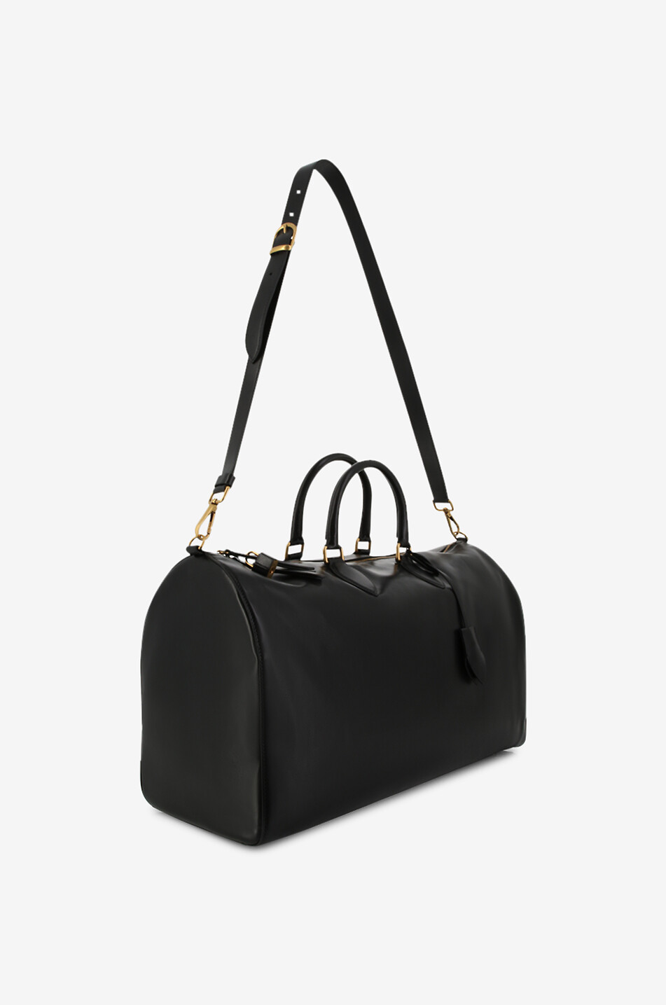 KHAITE Reisetasche aus Vintageleder The Pierre Weekender Damen SCHWARZ 5