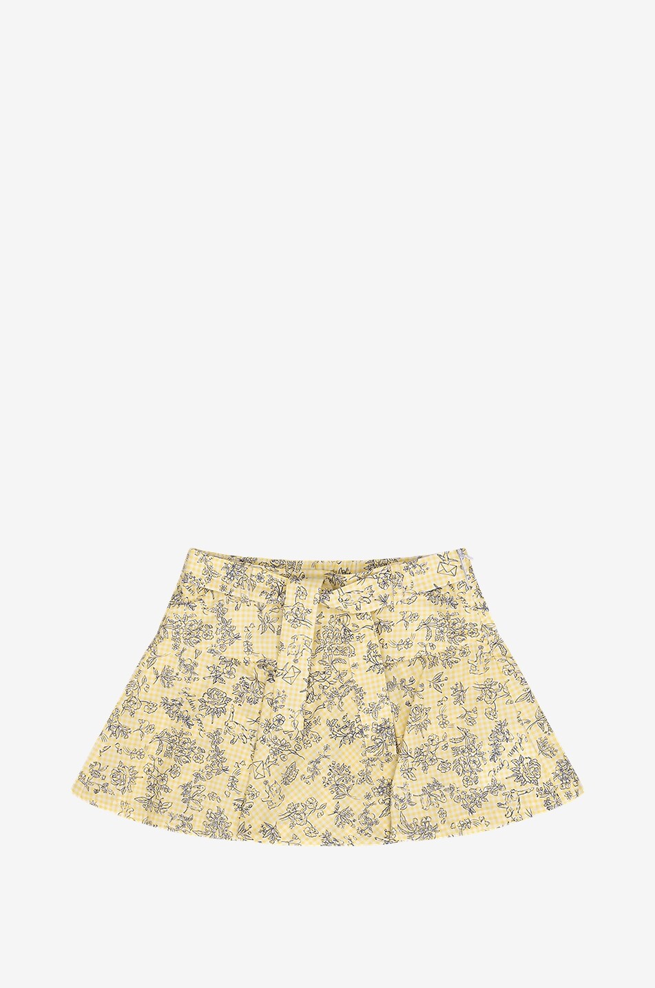 Minijupe en popeline fille Journey Vichy