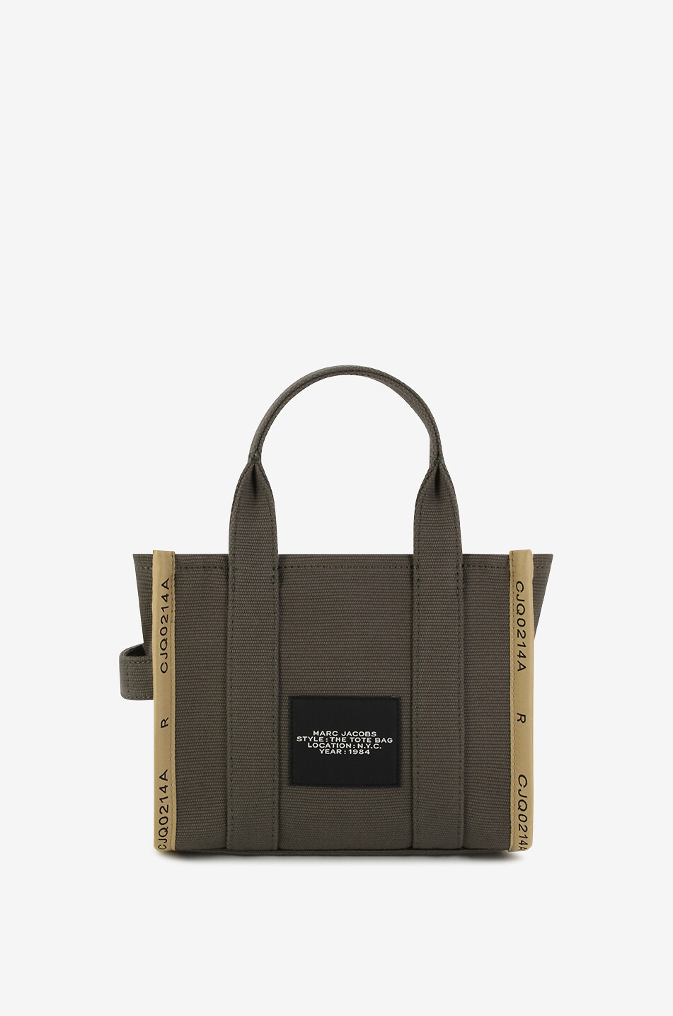 MARC JACOBS The Small Tote jacquard tote bag Women DARK GREEN 3