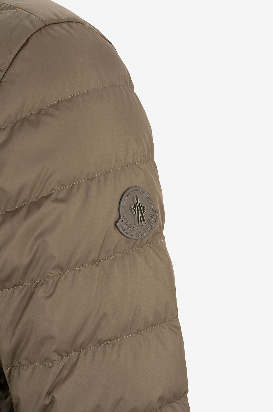 MONCLER Doudoune légère matelassée à col montant Maurienne Homme VERT 3
